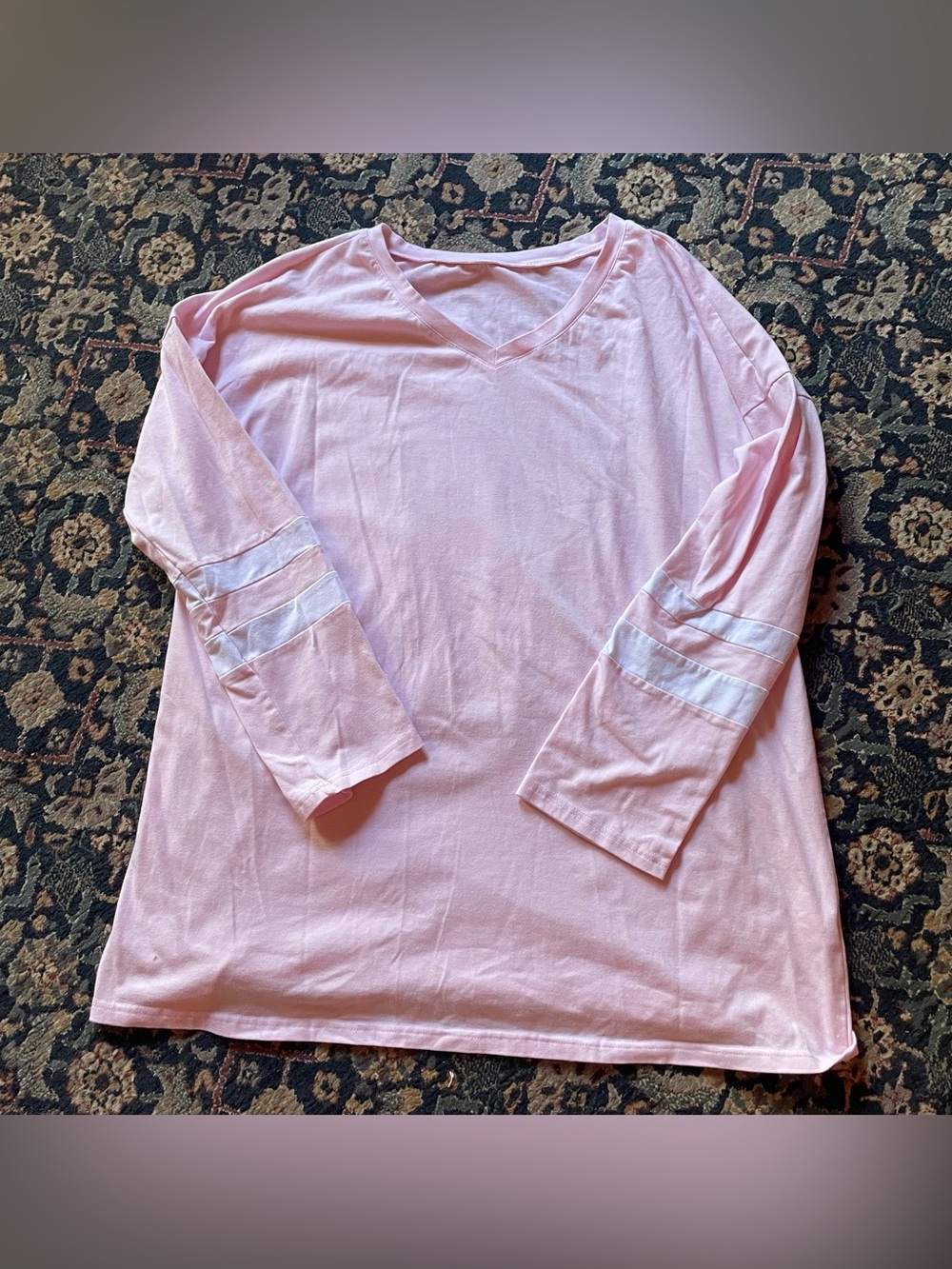 XL Light Pink Slouchy Weekend Shirt